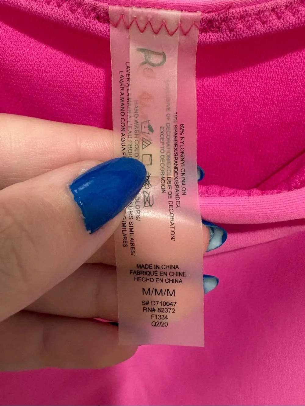Raisins Hot Pink One Piece Swimsuit